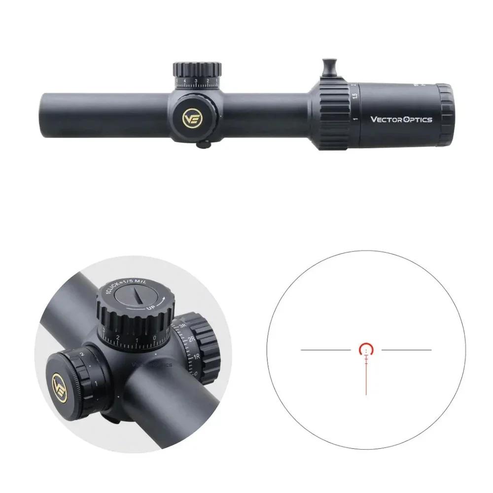 伝*J様 Vector Optics SCFF-27 Taurus 1-6x24 VECTOR OPTICS Taurus 1-6x24 FFP Riflescope – WGC Shop