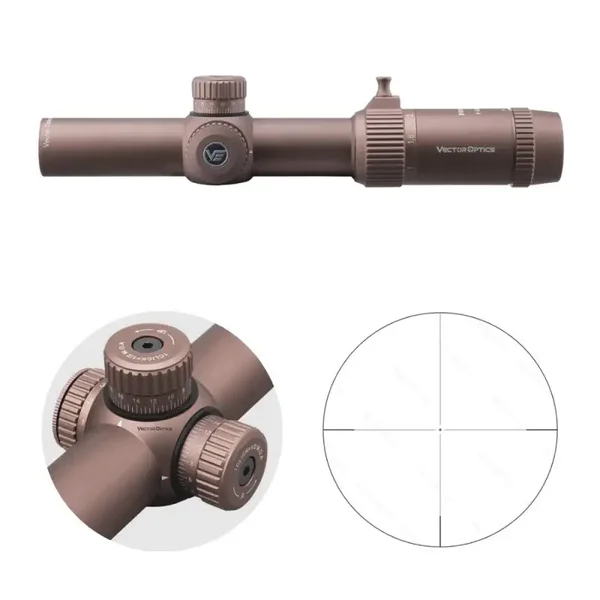 Vector Optics SCOC-32 Forester 1-5x24 GenII Coyote FDE