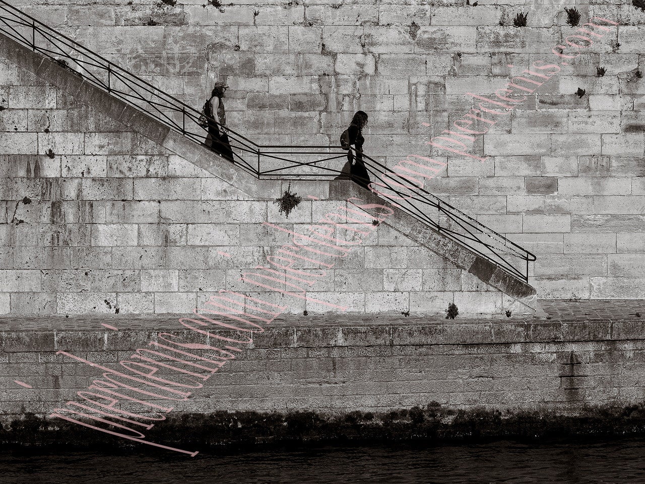 L' ESCALIER - Tirage d’art édition limitée