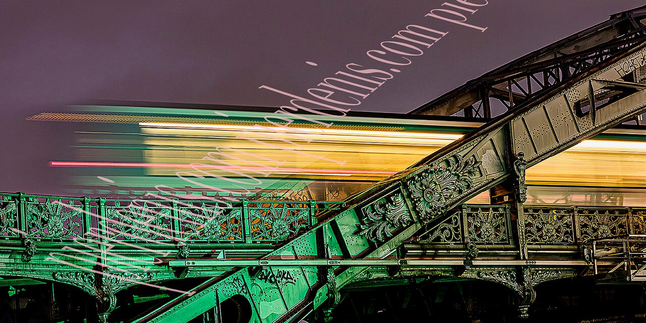 LE MÉTRO - Tirage d’art édition limitée