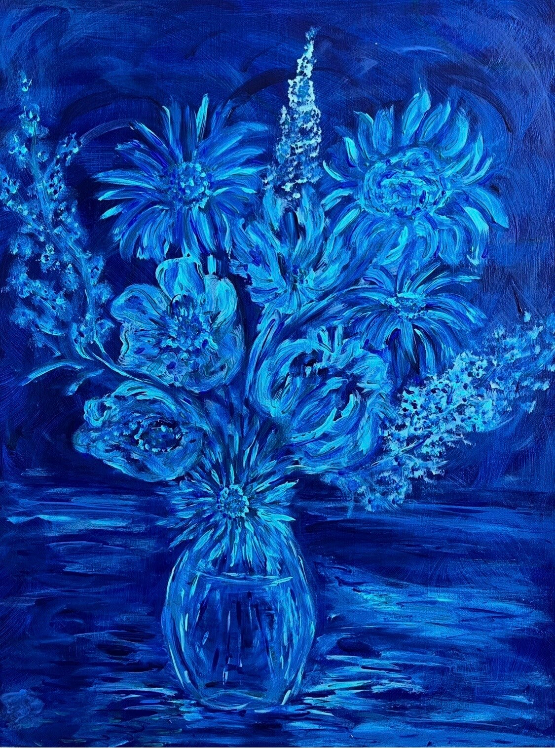 Mono En Azul