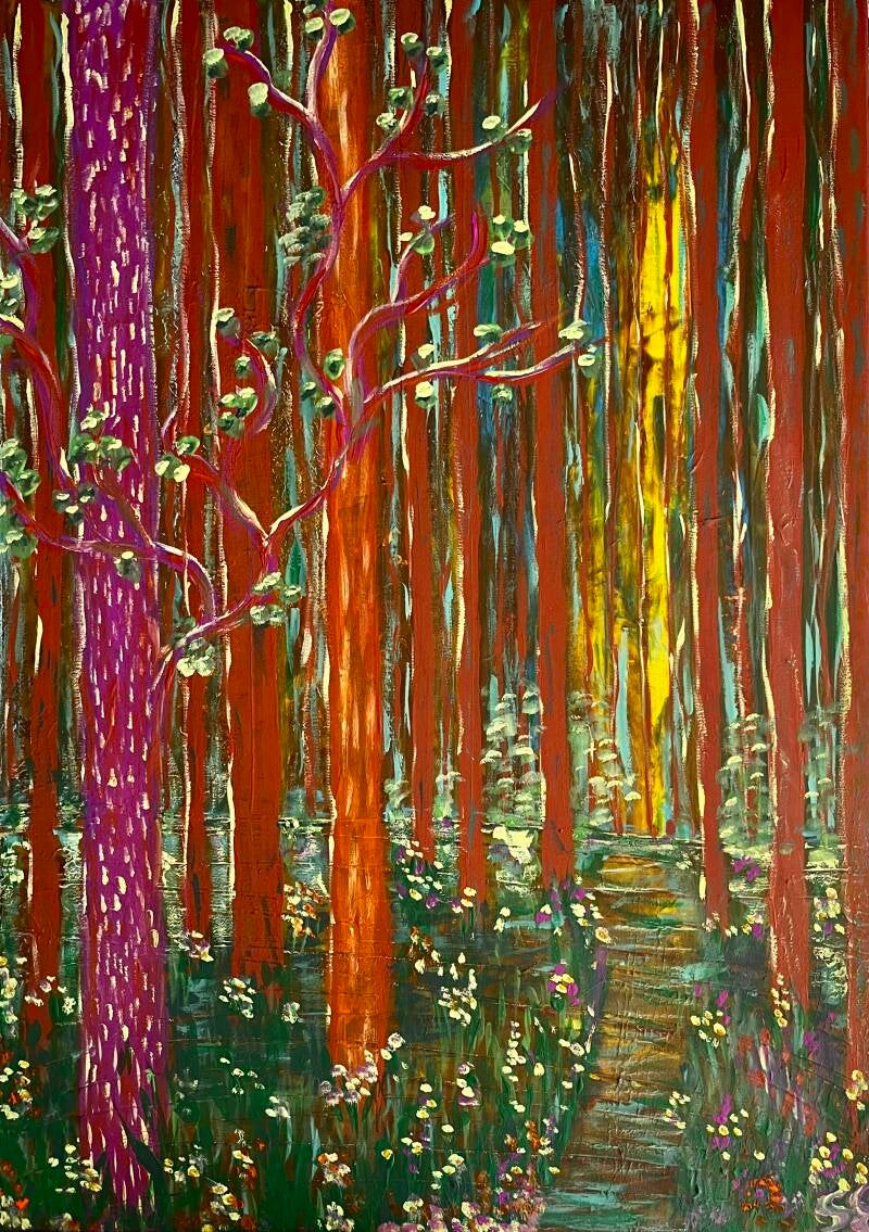En El Bosque, Homenaje a Hockney