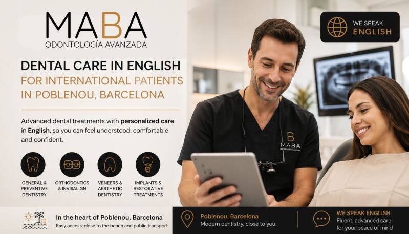 English-Speaking Dentist in Poblenou, Barcelona