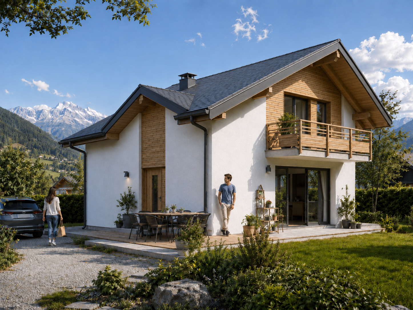 RIZZI Architecture – conception, rénovation, extension et architecture intérieure de maisons, chalets, appartements et bâtiments professionnels, du traditionnel au contemporain, en Savoie, Haute-Savoie et Hautes-Alpes : Tarentaise, Maurienne, Beaufortain,