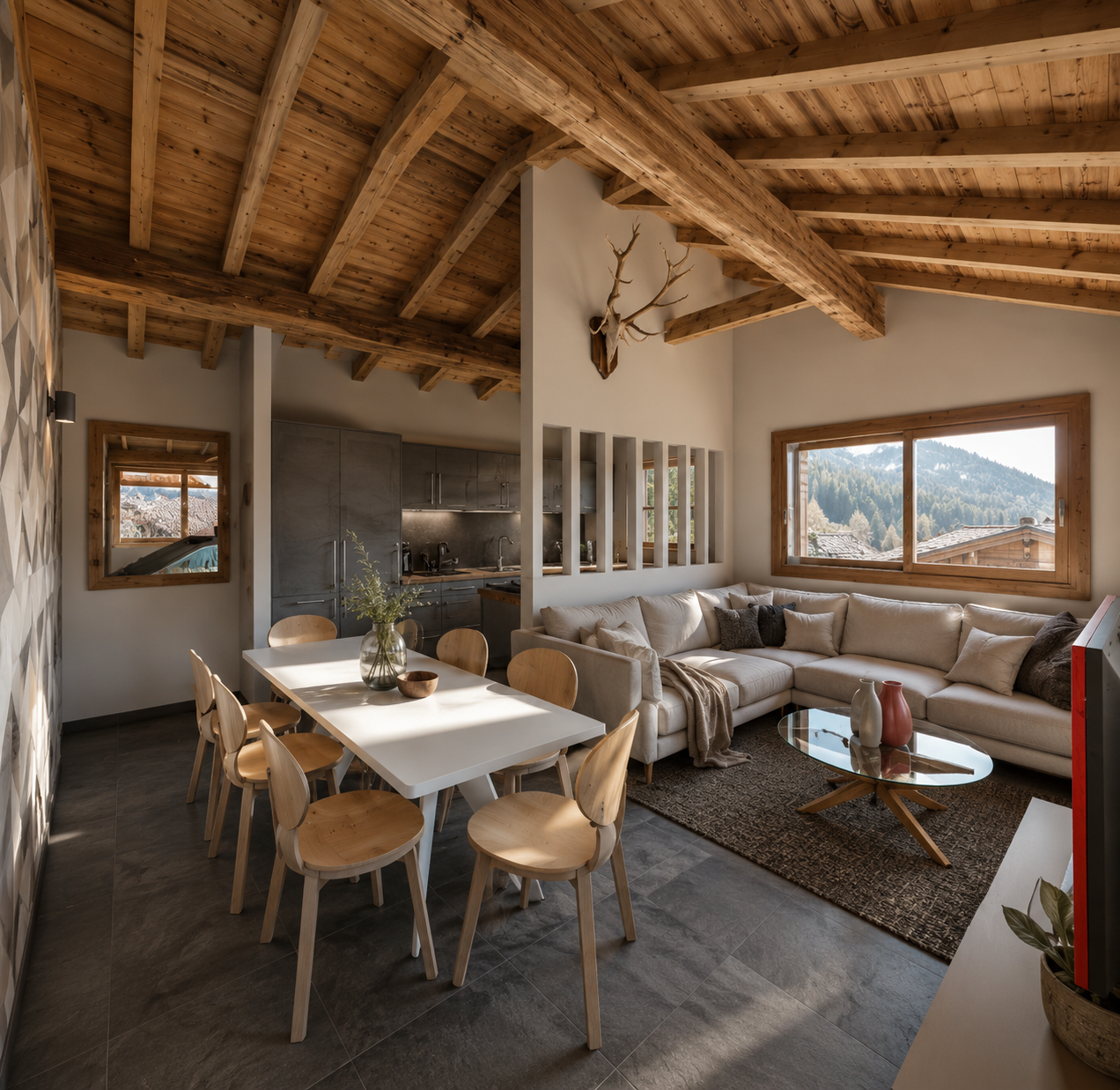 RIZZI Architecture – conception, rénovation, extension et architecture intérieure de maisons, chalets, appartements et bâtiments professionnels, du traditionnel au contemporain, en Savoie, Haute-Savoie et Hautes-Alpes : Tarentaise, Maurienne, Beaufortain,