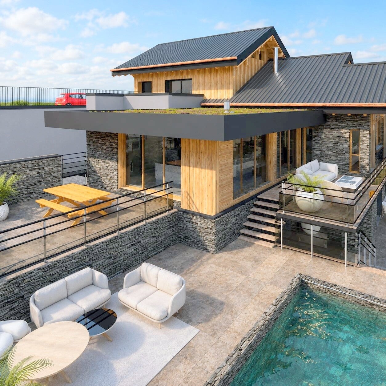 RIZZI Architecture – conception, rénovation, extension et architecture intérieure de maisons, chalets, appartements et bâtiments professionnels, du traditionnel au contemporain, en Savoie, Haute-Savoie et Hautes-Alpes : Tarentaise, Maurienne, Beaufortain,