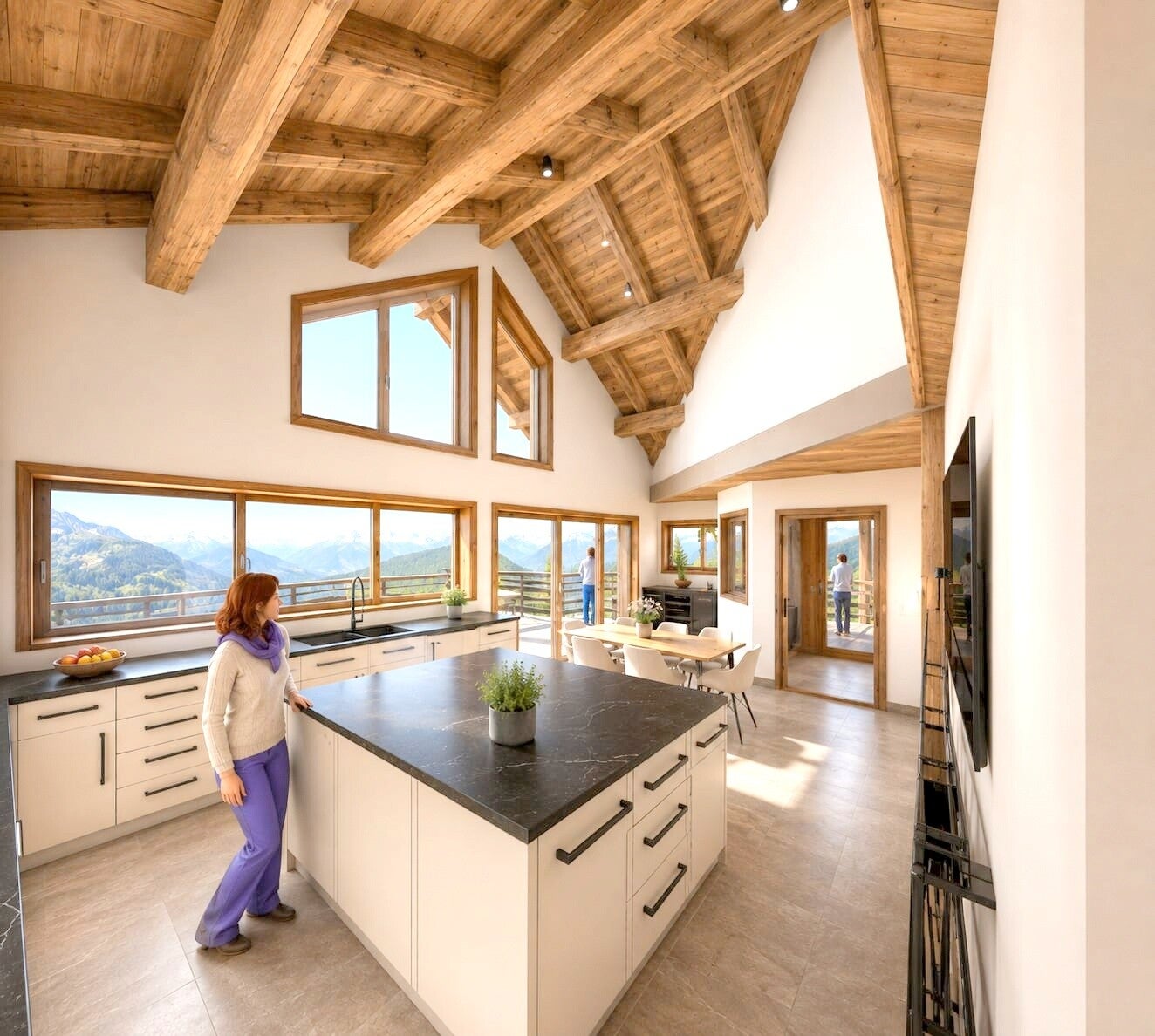 RIZZI Architecture – conception, rénovation, extension et architecture intérieure de maisons, chalets, appartements et bâtiments professionnels, du traditionnel au contemporain, en Savoie, Haute-Savoie et Hautes-Alpes : Tarentaise, Maurienne, Beaufortain,