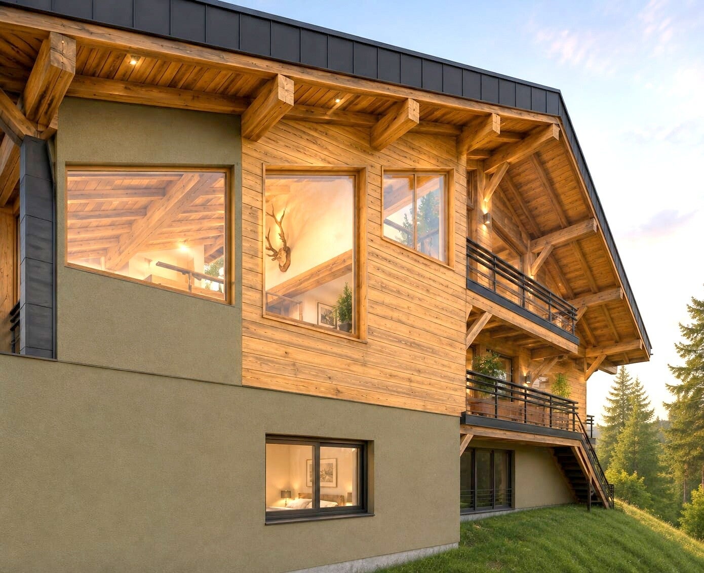 RIZZI Architecture – conception, rénovation, extension et architecture intérieure de maisons, chalets, appartements et bâtiments professionnels, du traditionnel au contemporain, en Savoie, Haute-Savoie et Hautes-Alpes : Tarentaise, Maurienne, Beaufortain,