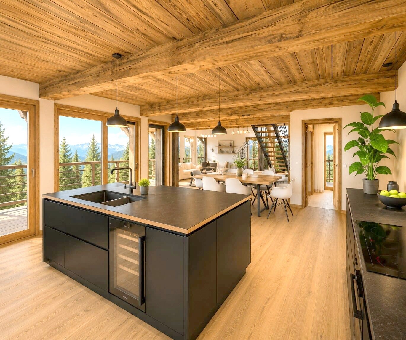 RIZZI Architecture – conception, rénovation, extension et architecture intérieure de maisons, chalets, appartements et bâtiments professionnels, du traditionnel au contemporain, en Savoie, Haute-Savoie et Hautes-Alpes : Tarentaise, Maurienne, Beaufortain,
