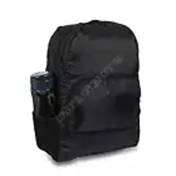 Ultralichte Opvouwbare Rugzak Zwart