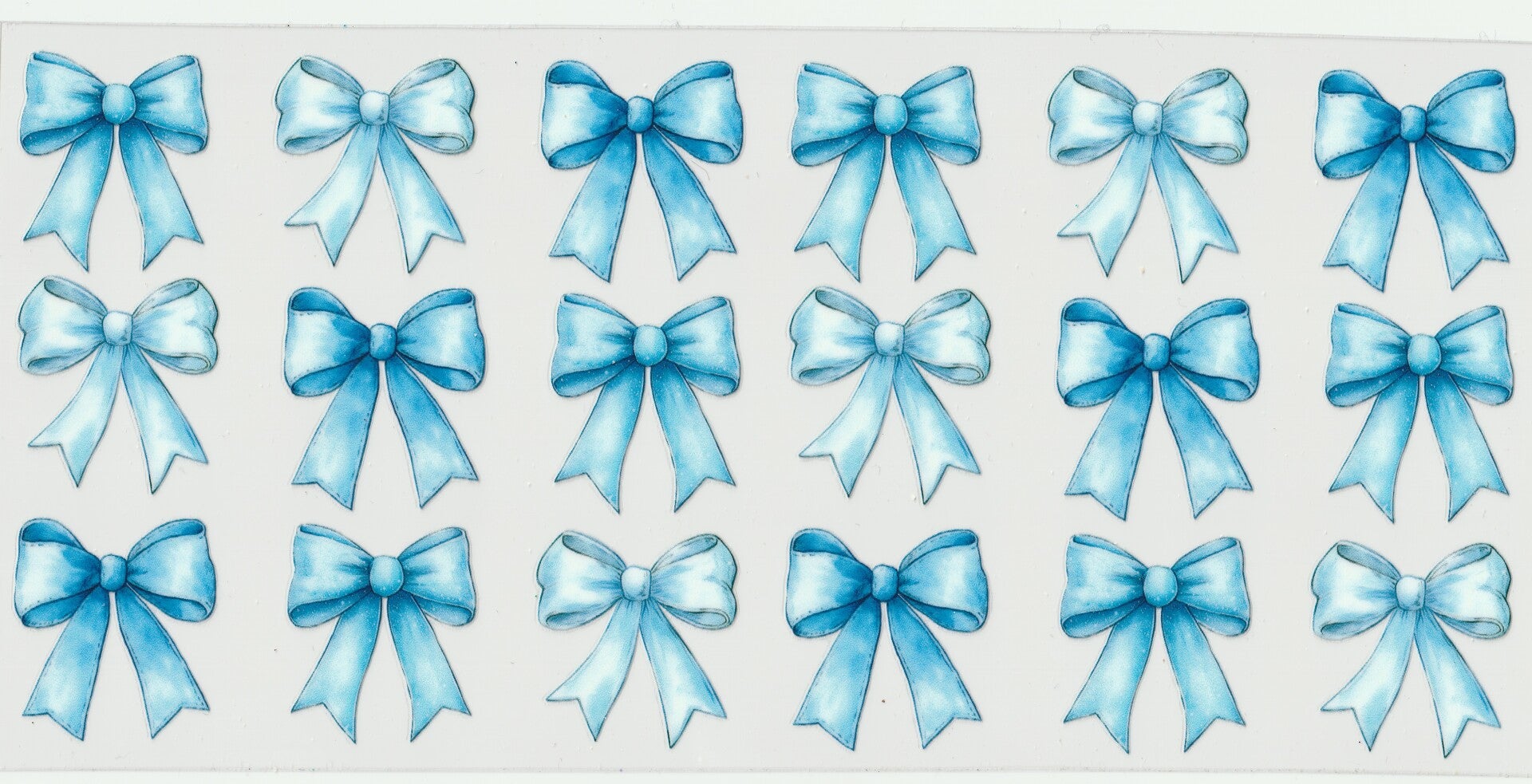BLUE BOWS