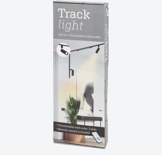 Railverlichting Zwart 3 x 50 CM - 150 CM totaal+ 3 Lampen