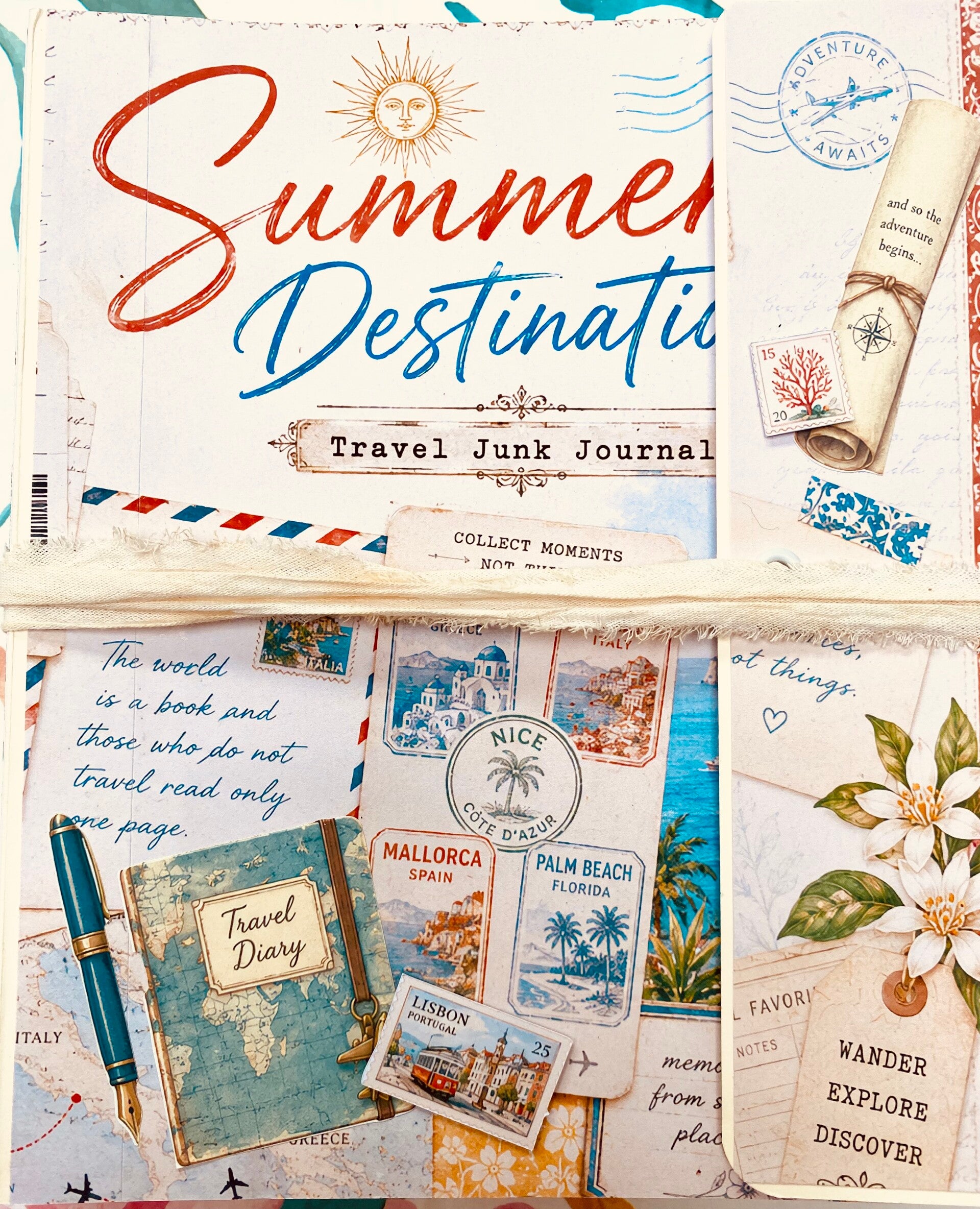 Travel junk journal (A5)