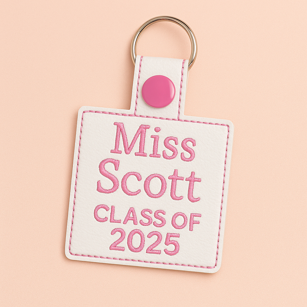 Personalised Teacher Keyring