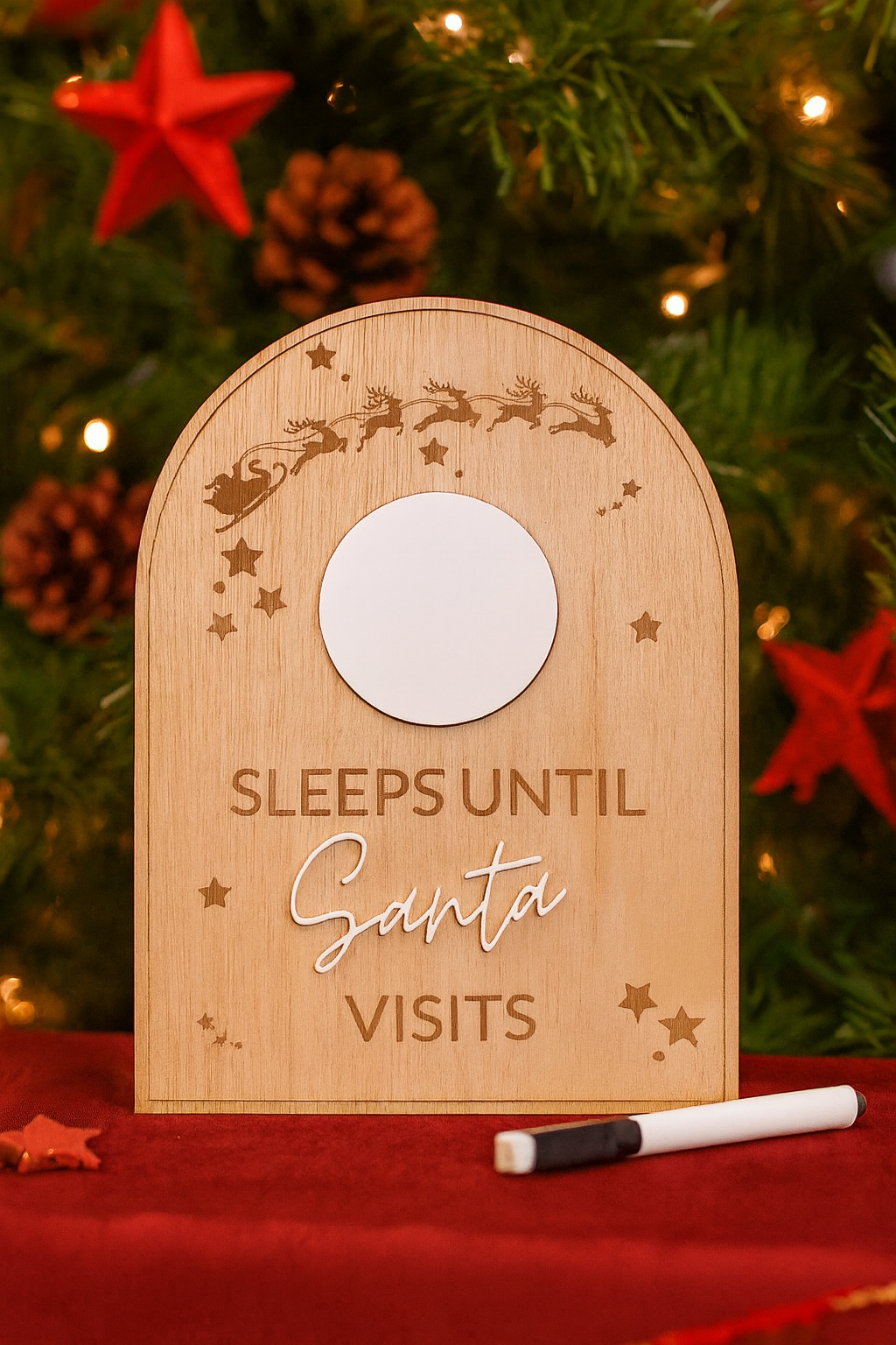 Countdown to Santa Board