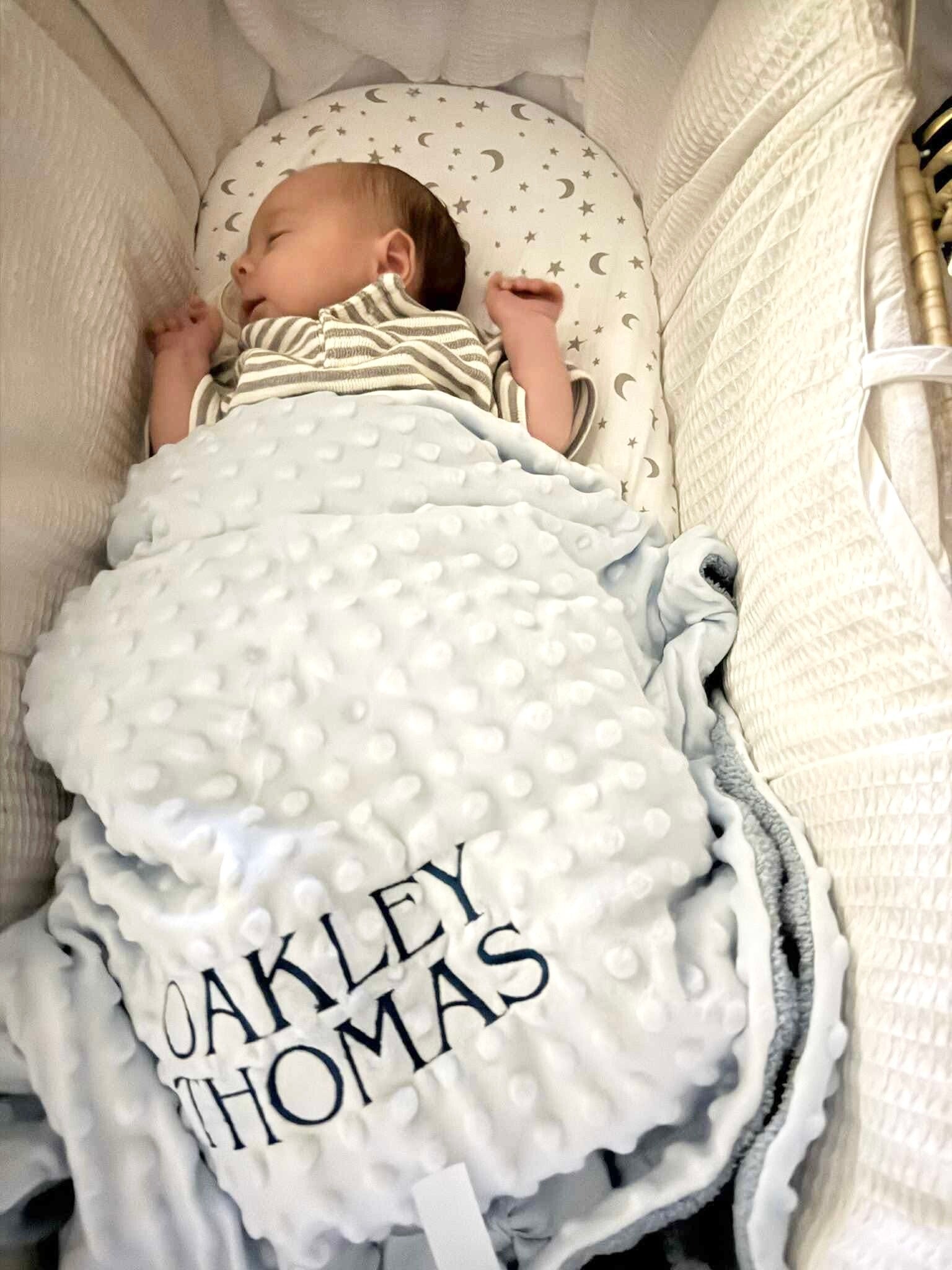 Sherpa Bubble Wrap Blanket - Embroidered Personalisation