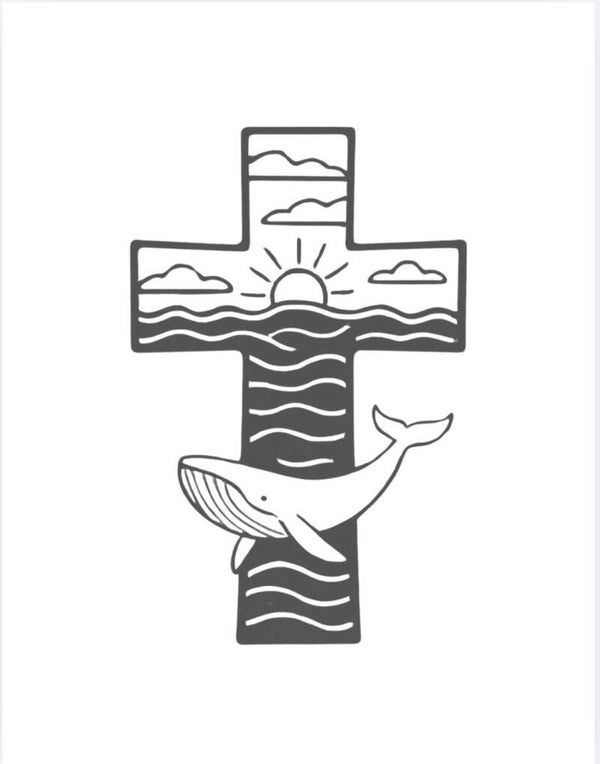 Whale Wondow Decal