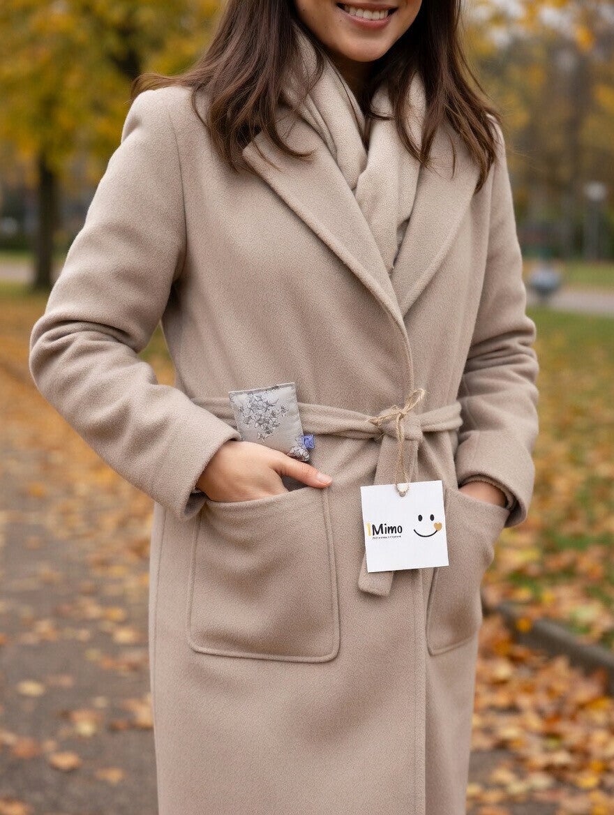 Bouillotte de poche- Rose impériale 🌹