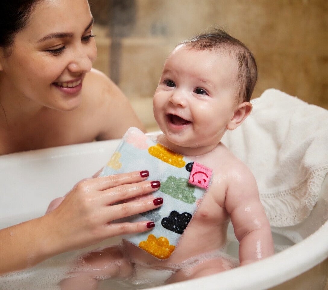 Gant de toilette bébé- Bébé Céleste ☁️
