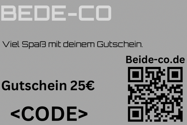 Wert Gutschein 25€