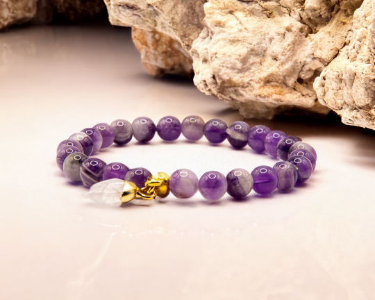 《 CHARMING 》Amethist & Bergkristal