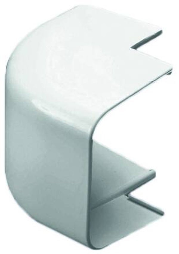 Climaplus Haakse buitenbocht 70x55 mm Ral 9010 Wit