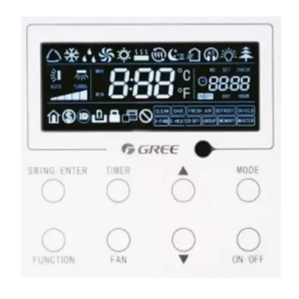 Tosot Premium touchscreenbediening Cassette & Kanaal TO-XE73-44-E