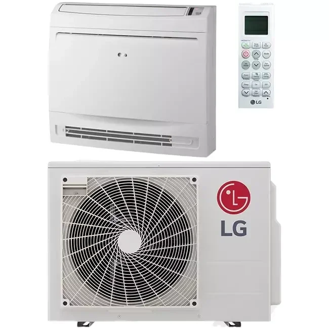LG Console Inverter wand airco UQ09-S R32 2,5 kW set