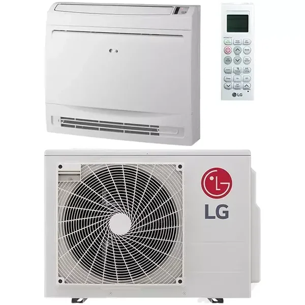 LG Console Inverter wand airco UQ12-S R32 3,5 kW set