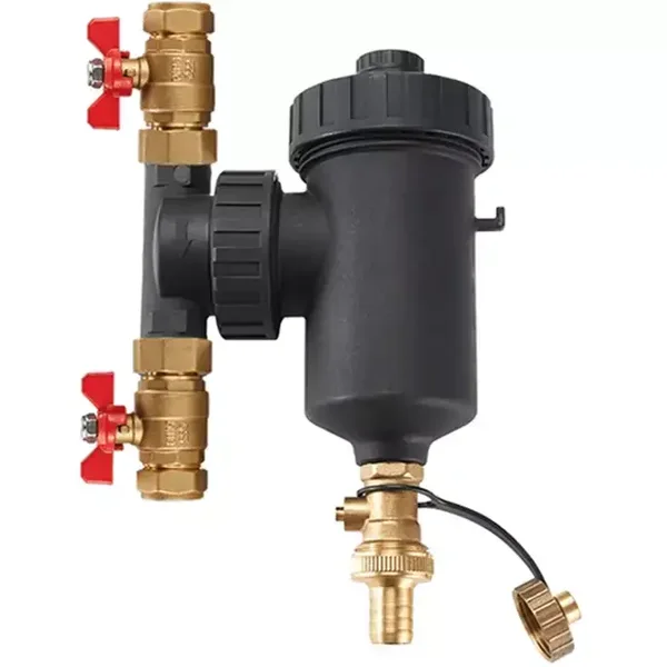 Magneetfilter (vuilafscheider) voor warmtepomp 1''