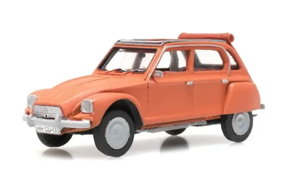 AR Citroën Dyane – Oranje met open dak (HO 1:87)