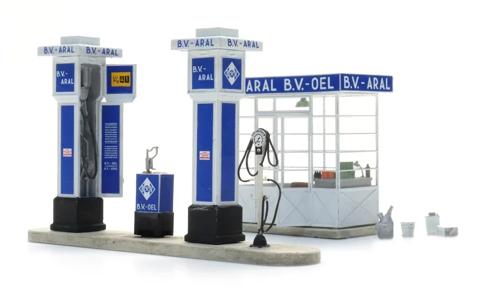 AR Tankstation Aral (kit) HO