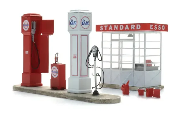 AR Artitec Tankstation Esso-Standard N-Schaal