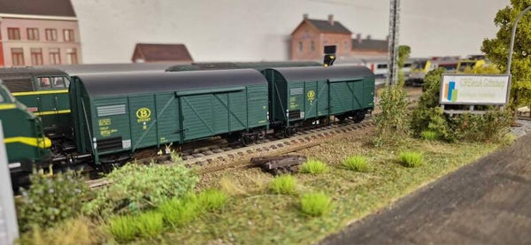 ET Goederenwagon NMBS Bremen Groen EP III