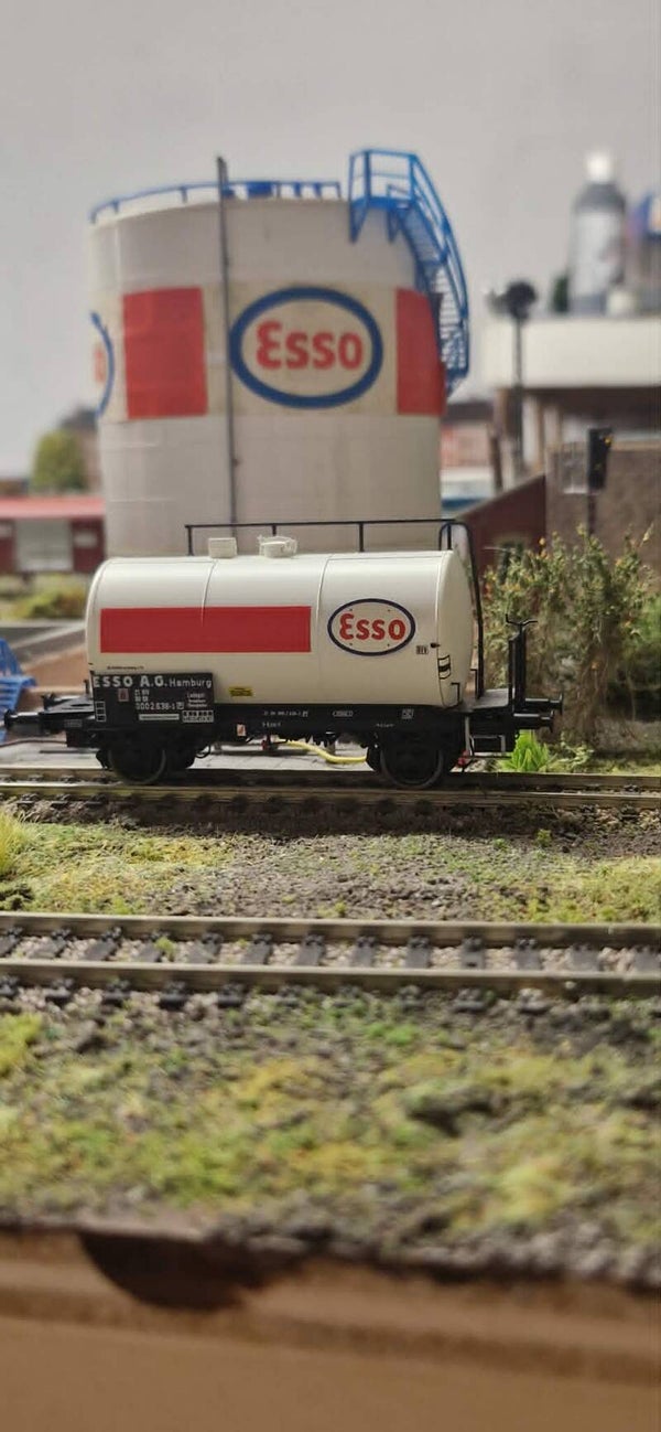 ET DB 30m3 Uerdinger Kesselwagen Esso Weiss/Wit