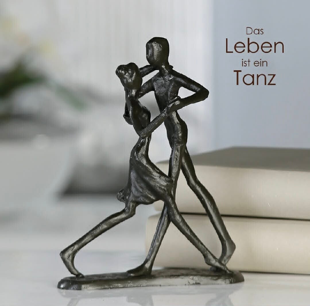 GI Sculpture "Dancing Pair" - Iron