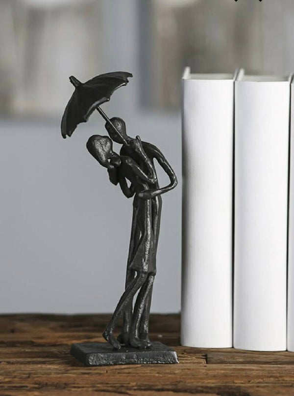 GI Sculpture Pair "Umbrella" - Iron