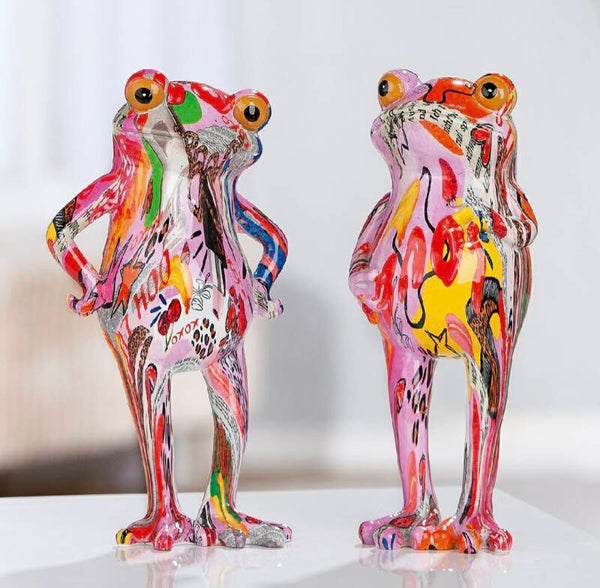 GI Streetart "Frog Ooh Lala" - graffity