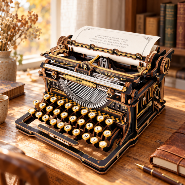 IC Robotime ROKR Mechanical Typewriter (classic version)