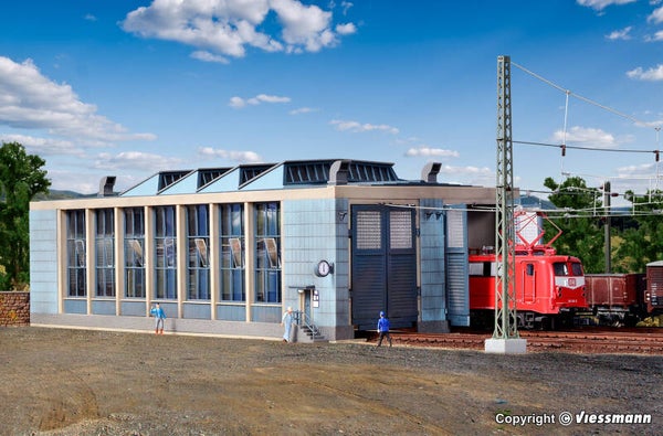 ME E-Loco loods met deurslotmechanisme, dubbelsporig HO