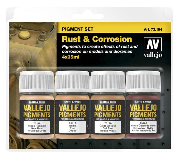 ME Vallejo Set Rust & Corrosion