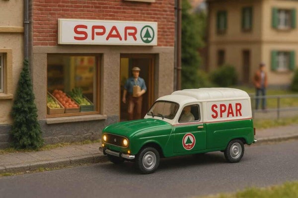 ME Wicking Renault R4 Kastenwagen "Spar"