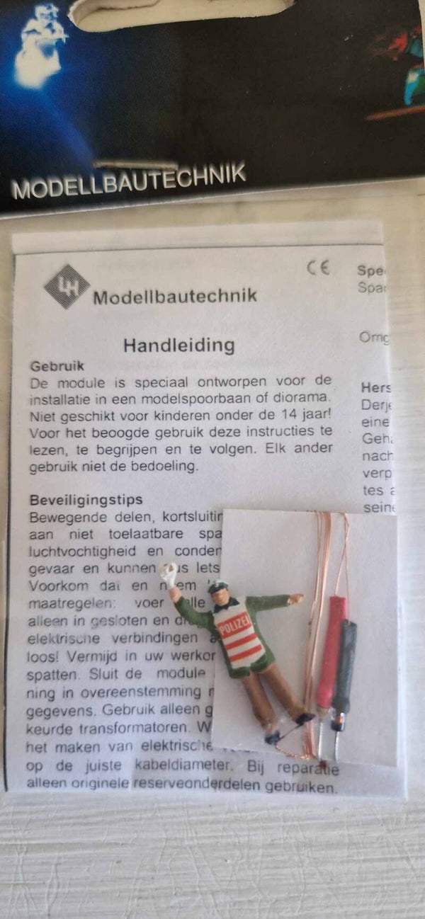 VL Politieagent met rode lamp