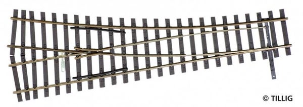 TIL-85323 H0 Elite Rail: EW2 15° Rechts