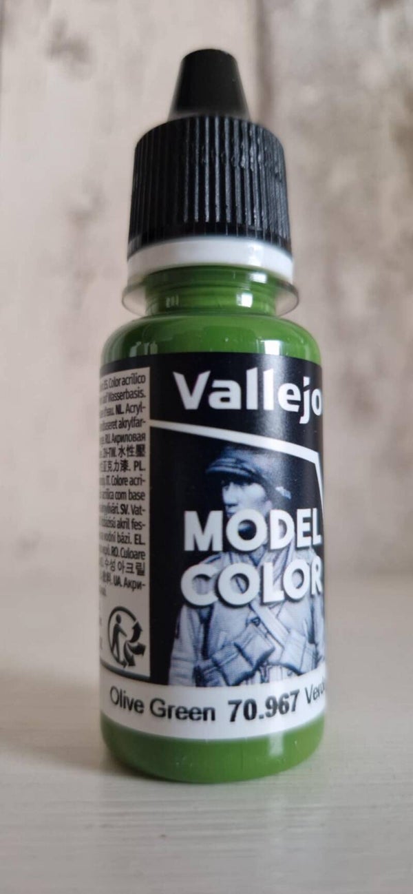 Vallejo Modelcolor Verf - Olive Green Matt 18ml
