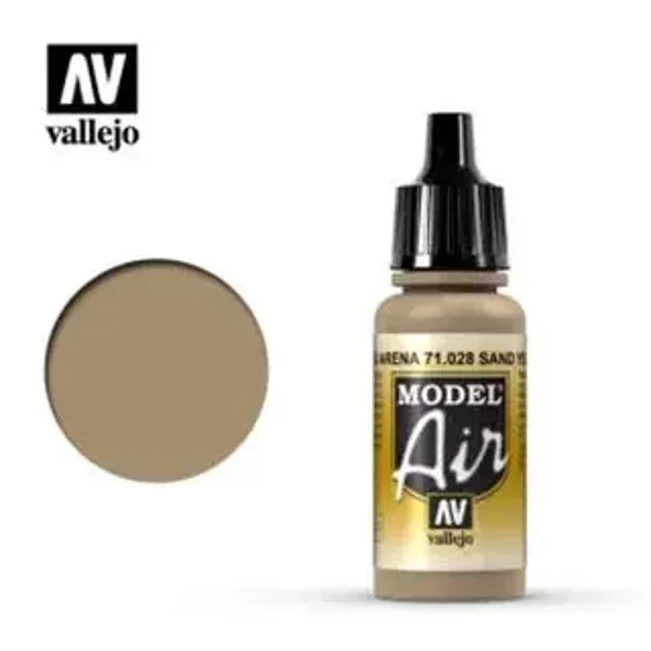 Vallejo Model Air Verf - Sand Yellow 18ml (71028)