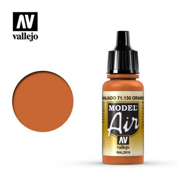 Vallejo Model Air Verf - Orange Rust 18ml (71130)