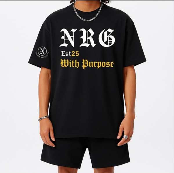 NRG with purpose t-shirt