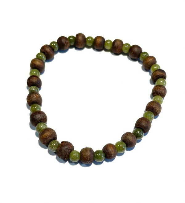 Armband Jade / hout