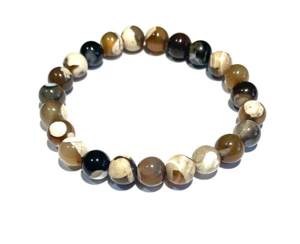 Armband Agaat / Kwarts